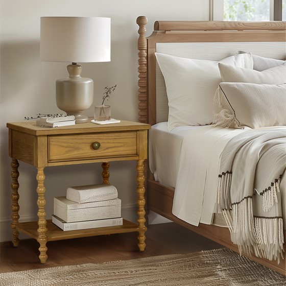 Nightstand Natural See below gallery