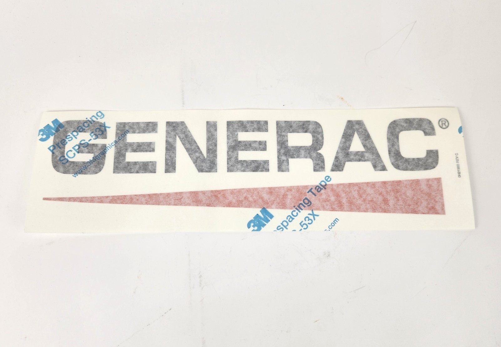 Generac Logo OEM Stick-On Decal Sticker 18" x 5.25" FG51954 for Generator gallery