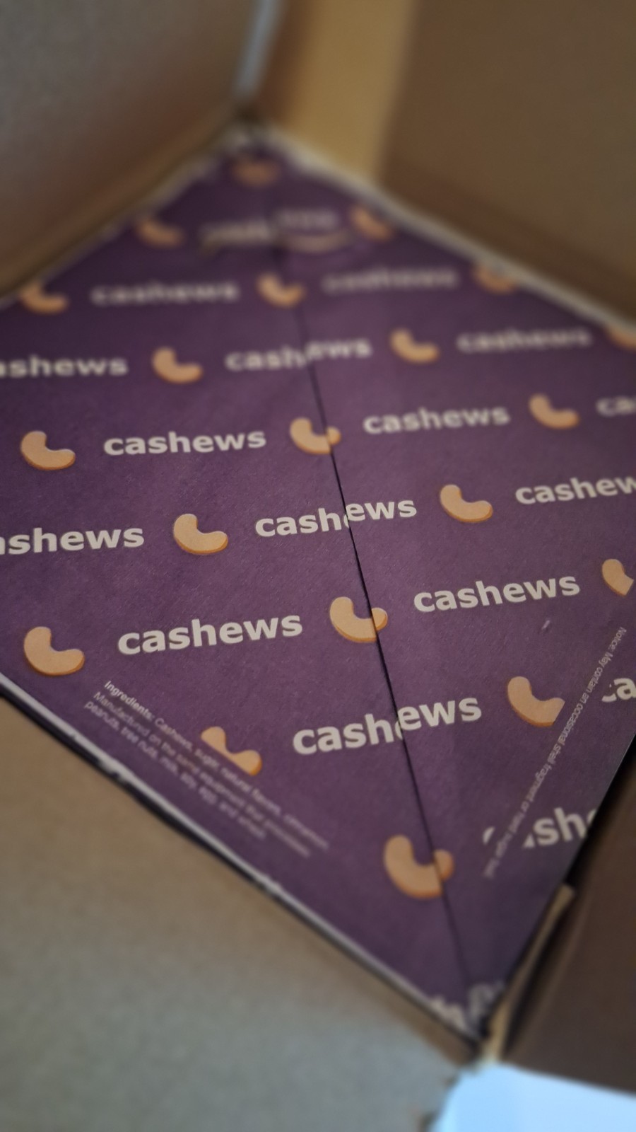 1000 CASHEWS.COM BRANDED TISSUE PAPER SHEETS RETAIL PACKAGING BULK LOT gallery