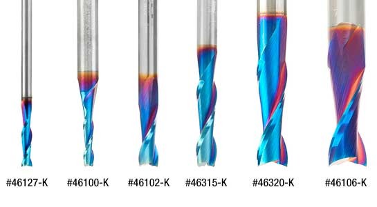 Amana Tool 46320-K Solid Carbide Spiral Upcut 3/8 Dia x 1-1/4 CH x 3/8 SHK gallery