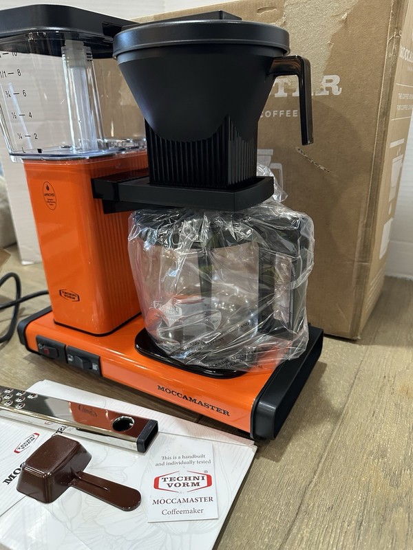 Technivorm MOCCAMASTER KBGV Coffee Maker Machine Orange 53947 gallery
