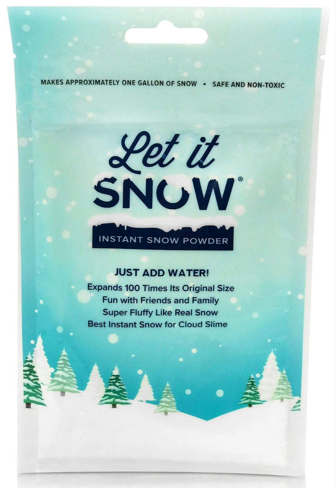 Let it Snow Instant Snow Powder for Slime and Holiday Decorations! Fake Snow gallery