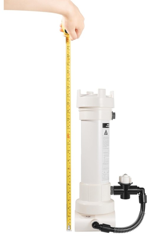 Pool Chlorinator, 320 Automatic in-Line Chlorine/Bromine Feeder Compatible with gallery