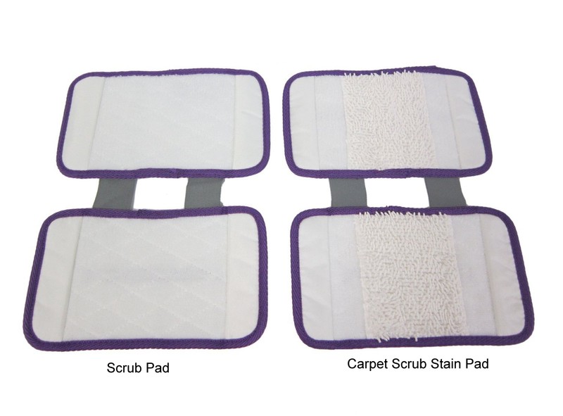 4 Replace Pad Carpet Cleaning Hard Floor Pad Scrub for Shark Sonic Duo KD400W gallery