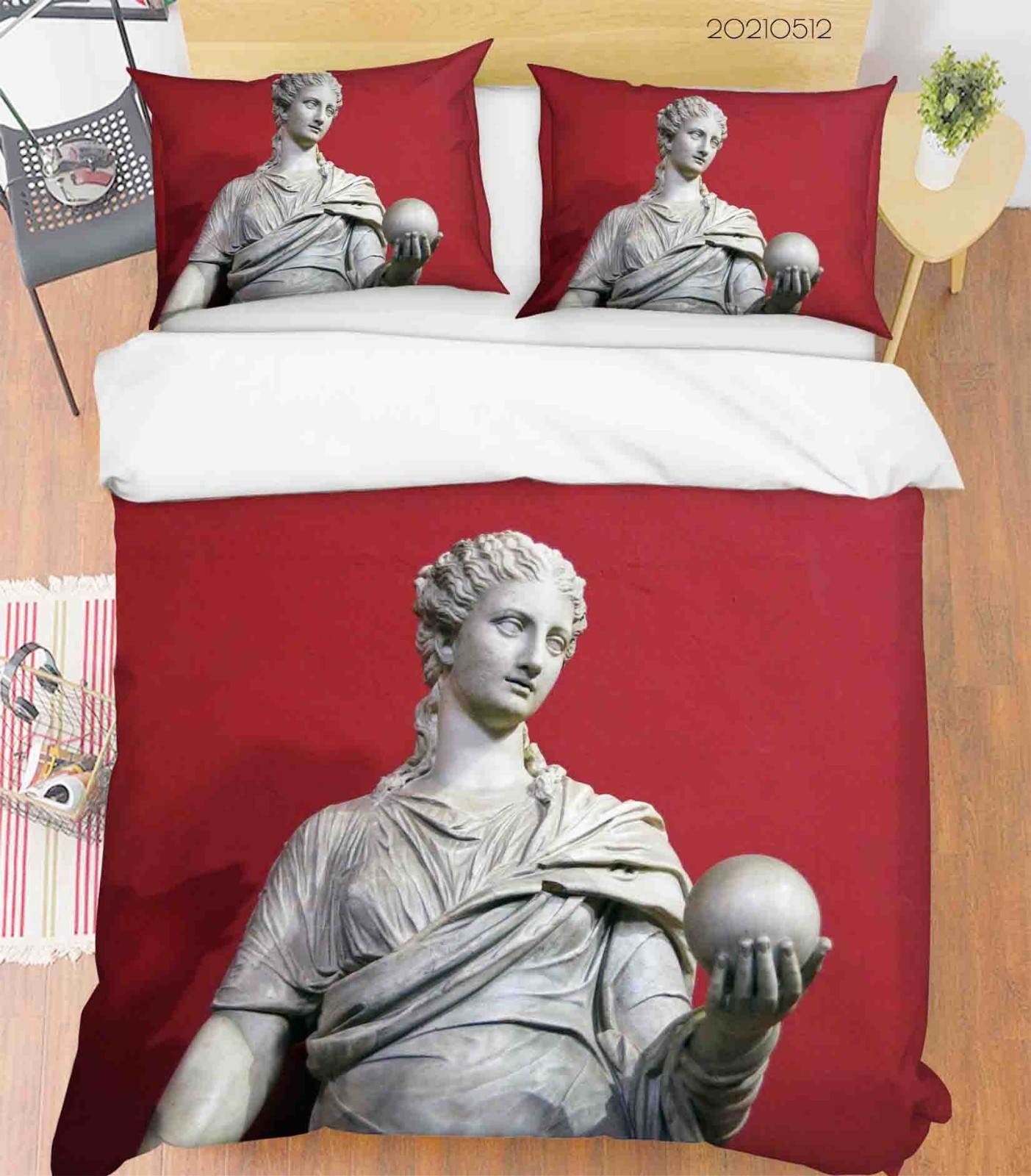 3D Statue Quilt Cover Set Bedding Sets Pillowcases 16 gallery