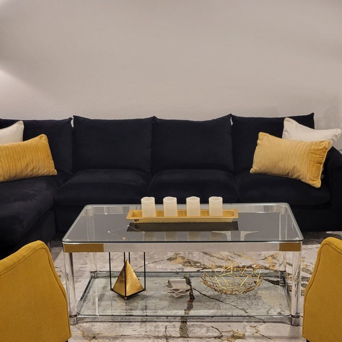 Modern Sectional Sofa Reversible gallery
