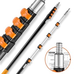 VEVOR Telescoping Extension Pole 6 to 24 FT Multi-Purpose for Painting Dusting
