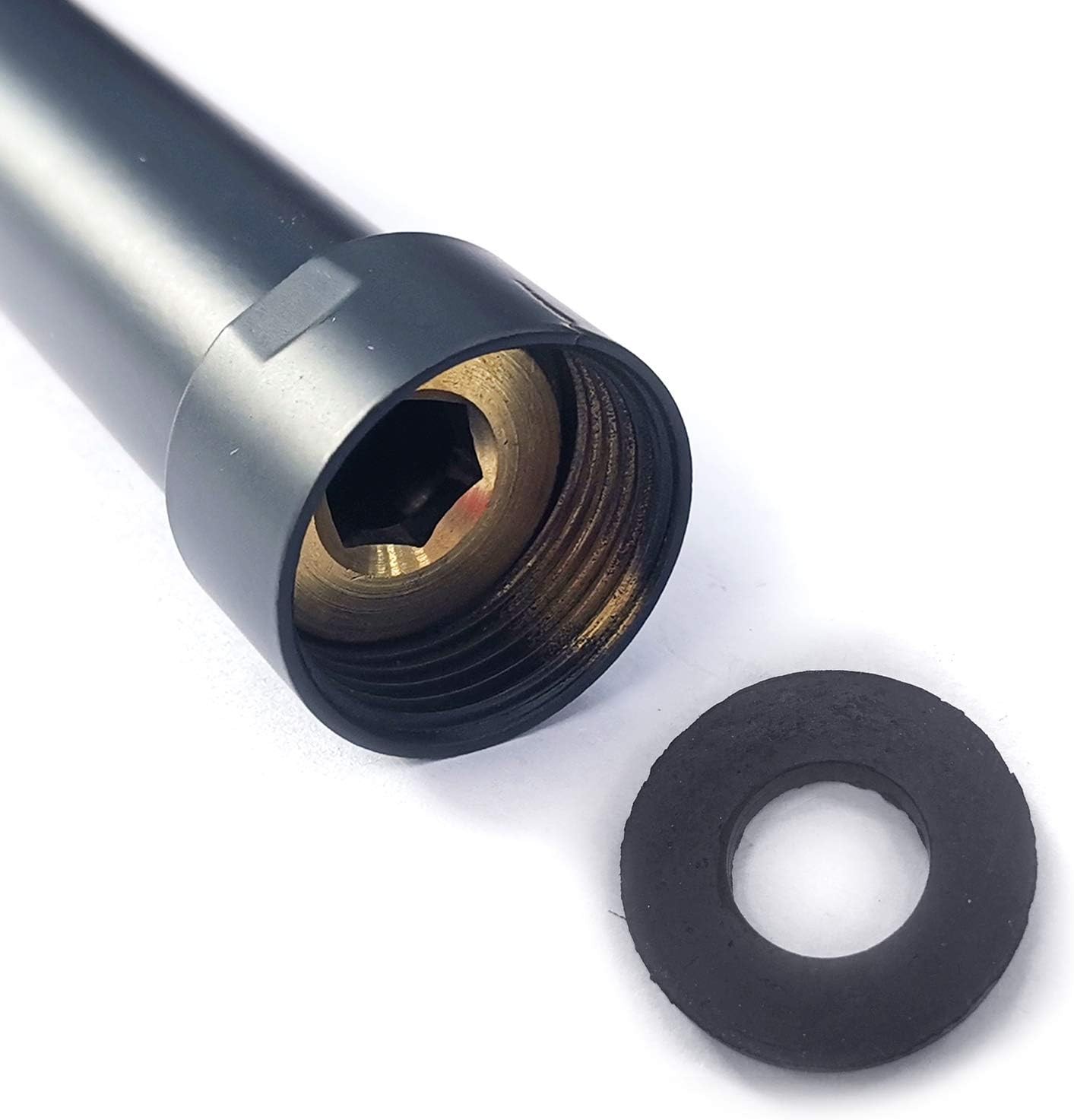 G3/4 Shower Extension Tube Shower Extender Bar Longer Shower Pipe Add Shower gallery