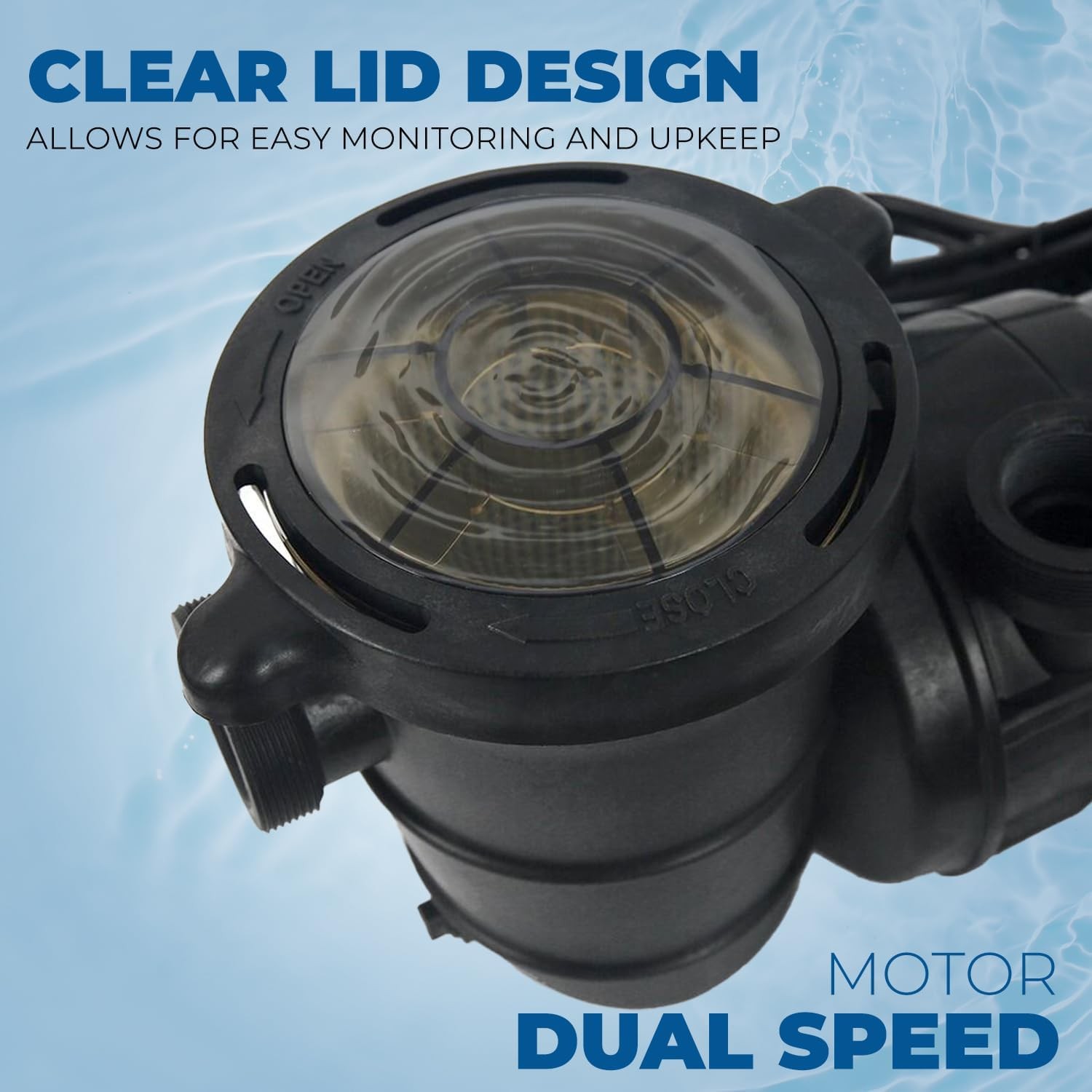 2 Speed Pool Pump 1.5HP Above Ground XtremepowerUS High Flow gallery