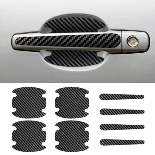 8Pcs Car Door Handle Protector Universal Automotive Protection Film for Most Car gallery