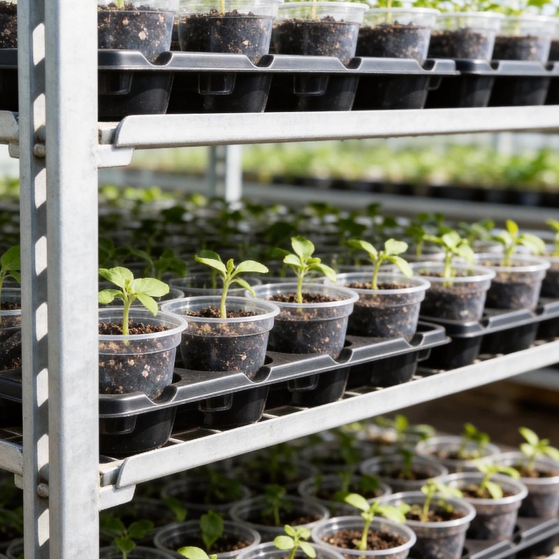 Seed Starting Trays with Humidity Domes 4 Pack, 20Cell Germination Trays gallery