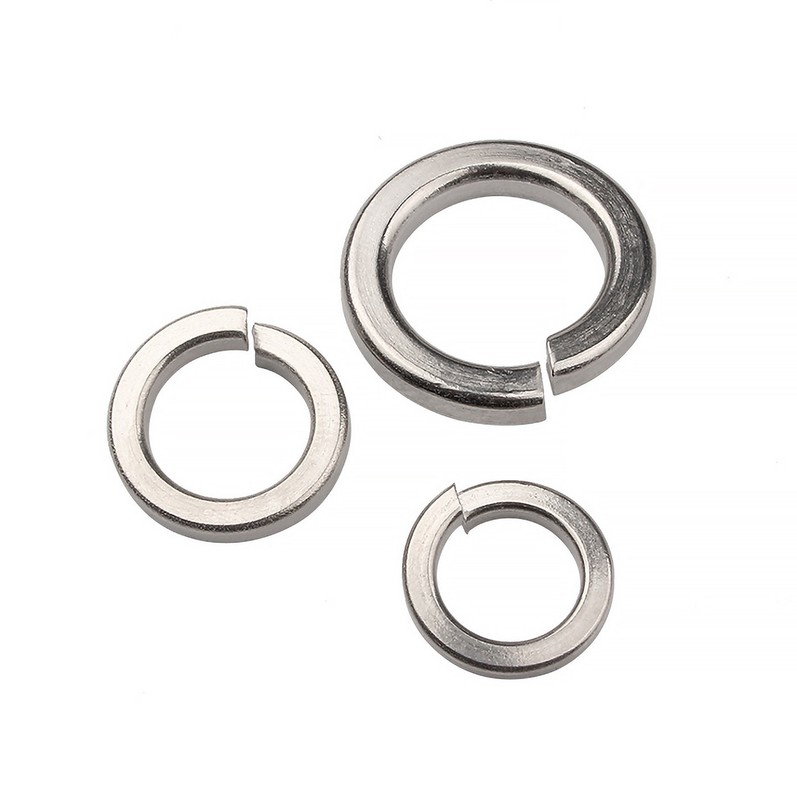A2 Stainless Steel Split Spring Lock Washers DIN 127B Metric M2-M30 GooBetter gallery