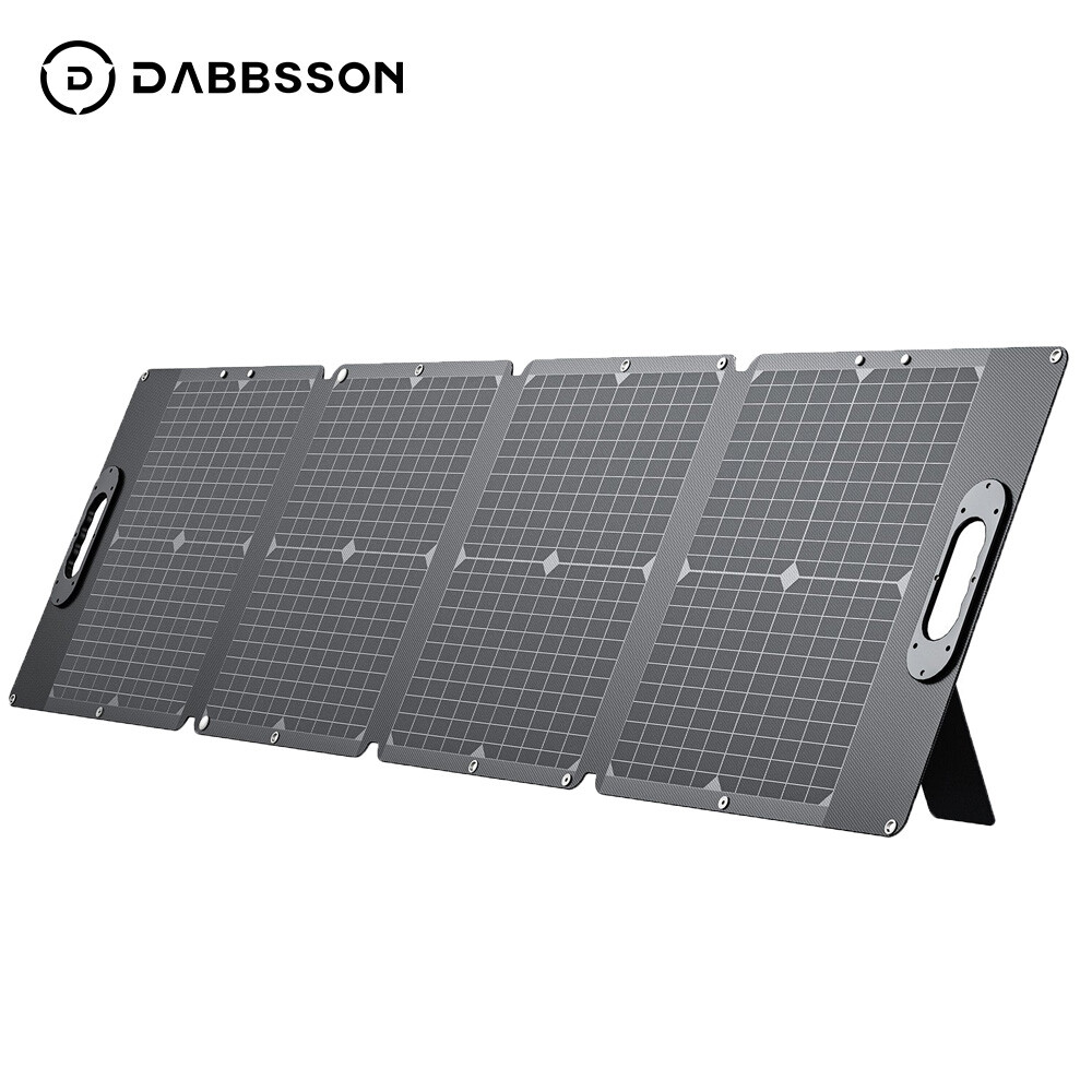 Dabbsson 1024Wh 2000W Portable Power Station Solar Generator + 120W Solar Panel gallery