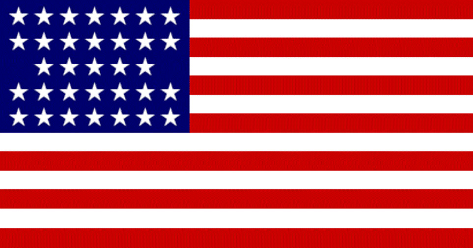 3x5 ft 33 Star UNION CIVIL WAR FLAG United States Flag 1859-1861 Print Polyester gallery