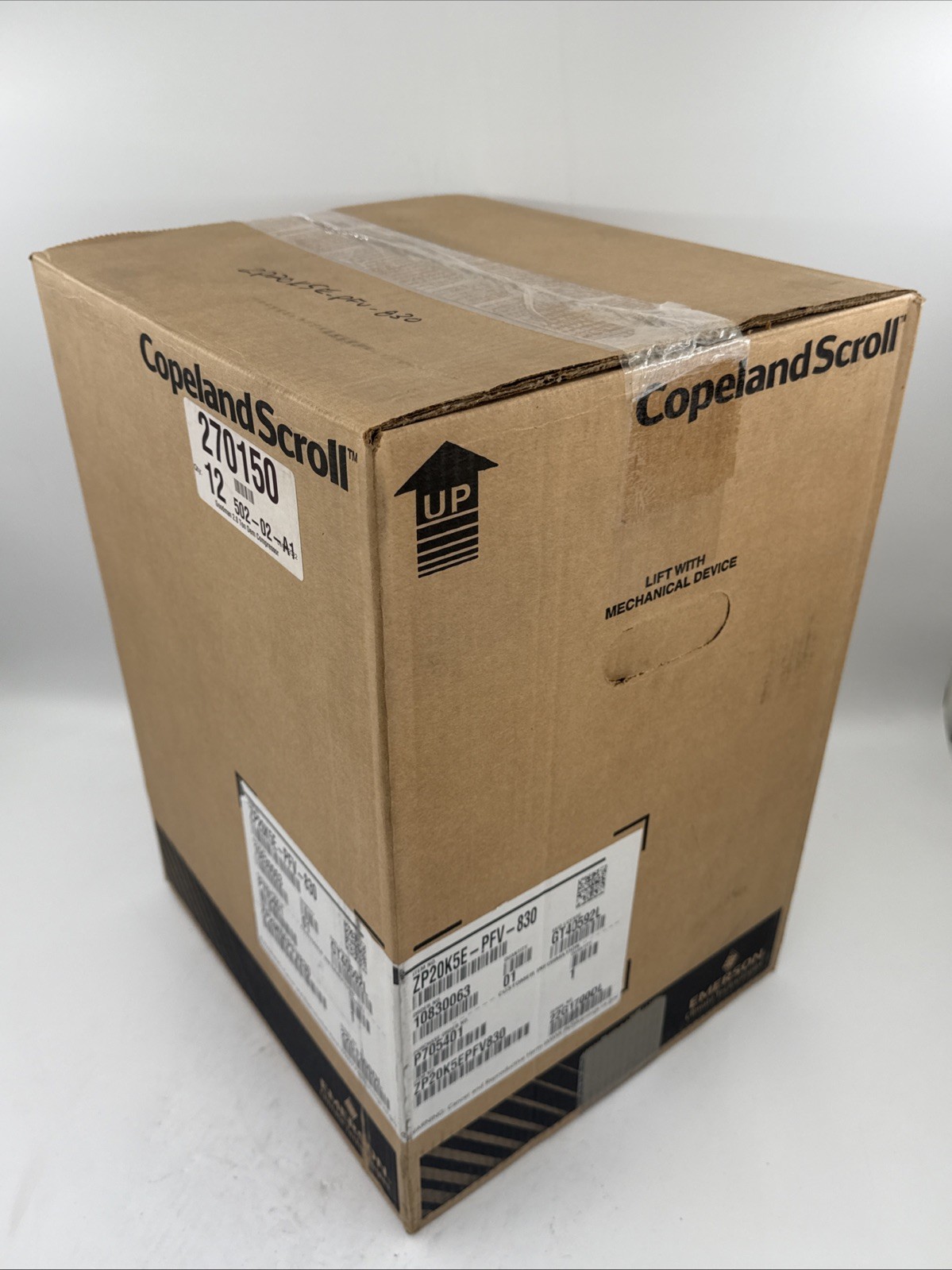 NEW Copeland ZP20K5E-PFV-830 Compressor R410a 1 PH 2 Ton ZP20K6E ZP20K5E-PFV-130 gallery