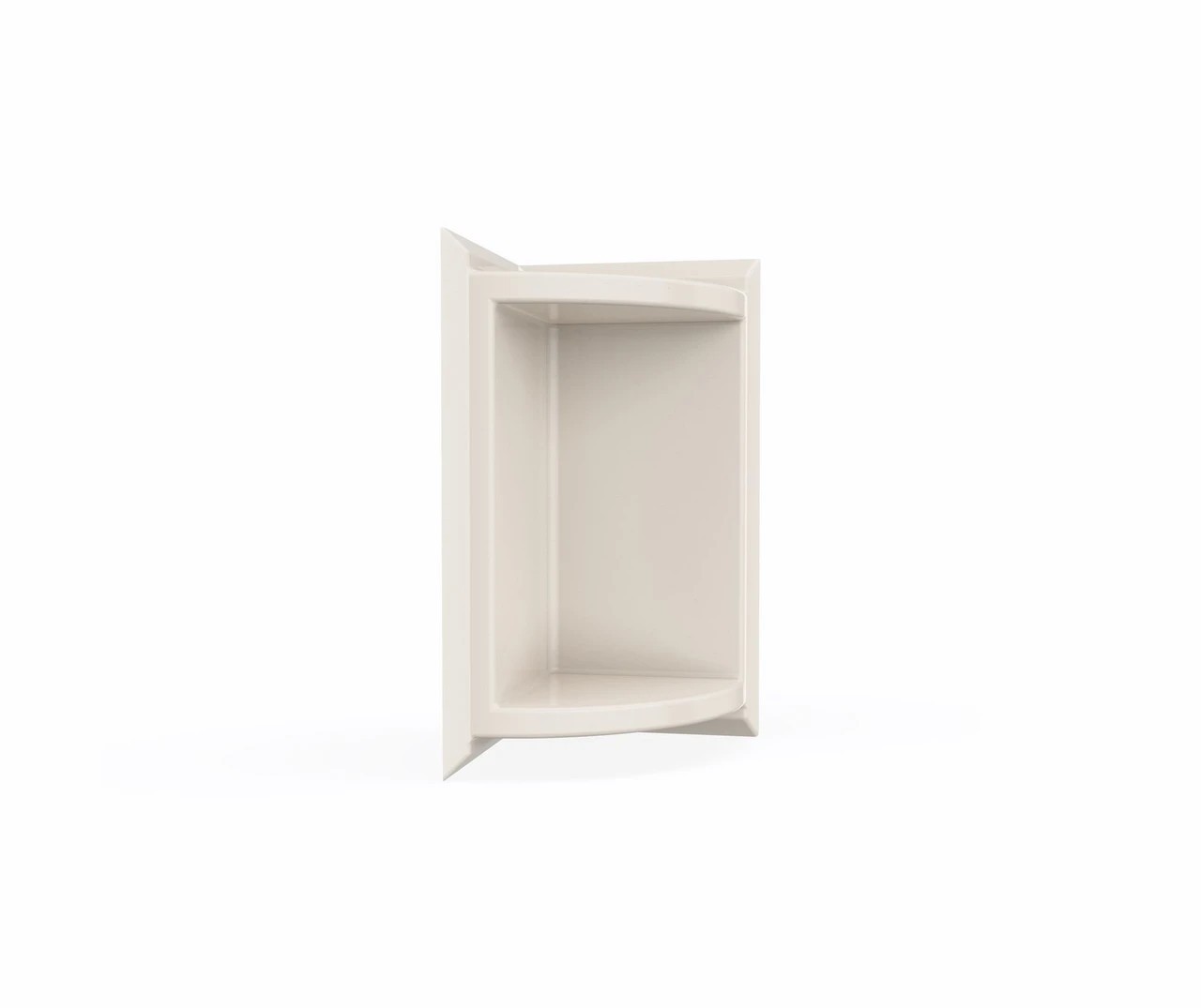 Swanstone SS7211-018 Corner-Mount Solid Rectangular Soap Dish White Bisque New gallery
