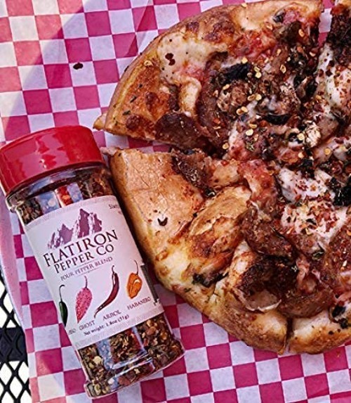Elevate Dishes with Our Four Pepper Blend - Chile Flakes in 1.8oz Bottle gallery