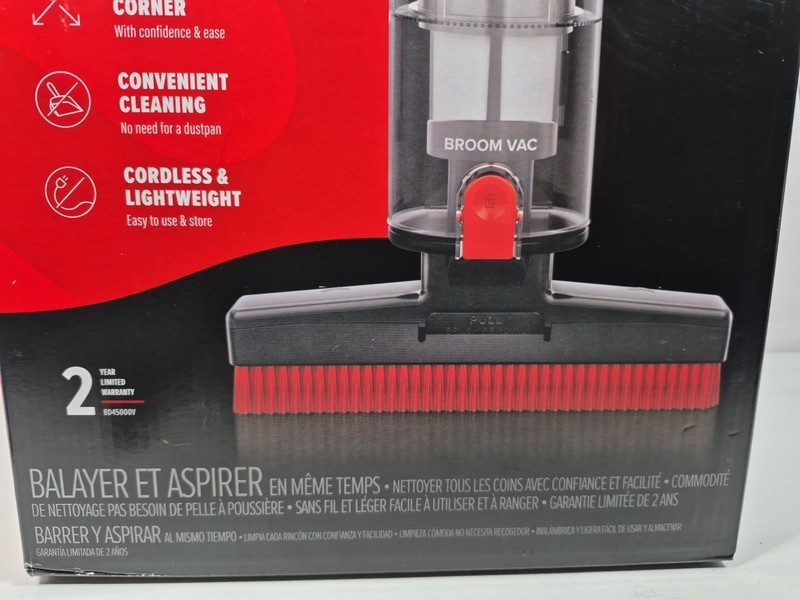 Dirt Devil Sweep & Vacuum Broom Vac - BD45000V - NEW gallery