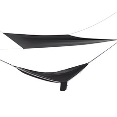 Waterproof 10FT Camping Hammock with Tarp, Perfect for Hiking Adventures
