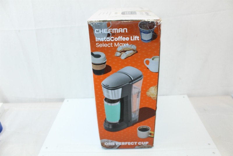 Single Serve Coffee Machine Chefman Makes 4 Sizes Filter Included Max+ 40oz gallery
