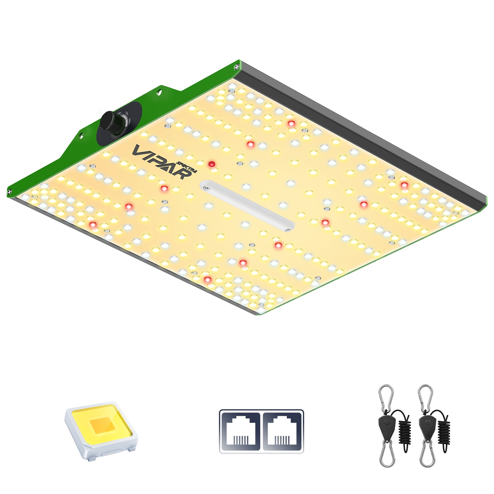 VIPARSPECTRA P1000 P2000 P2500 Full Spectrum LED Grow Light BLOOM IR Replace HPS gallery