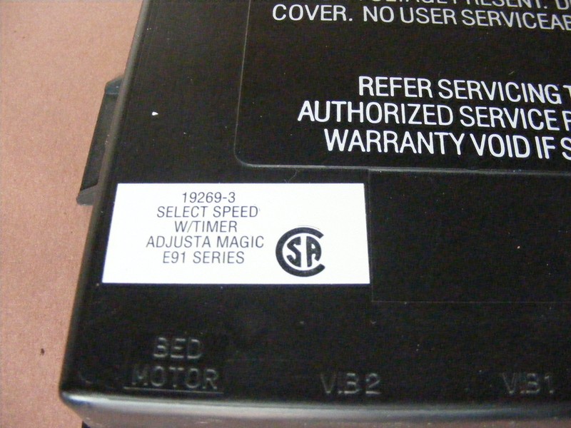 Craftmatic Adjustable Bed Control Box Tested Working gallery