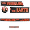 When Dinosaurs Ruled the Earth Banner (1'x10') L, Black gallery