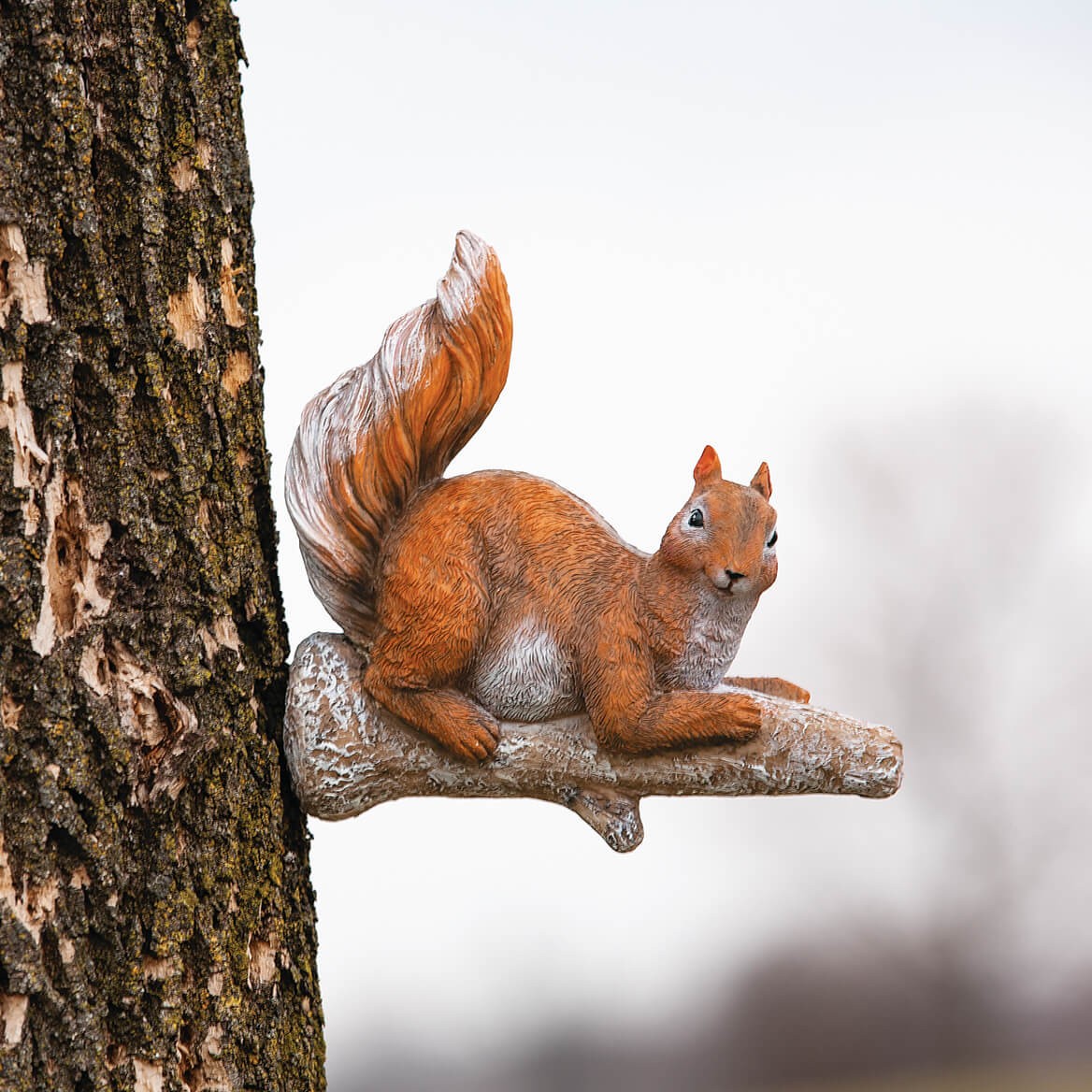 Resin Squirrel Tree Decor by Fox RiverTM Creations gallery