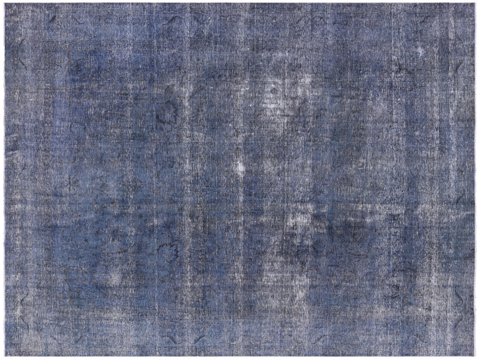 9' 5" X 12' 5" Overdyed Handmade Rug - Q4730 gallery