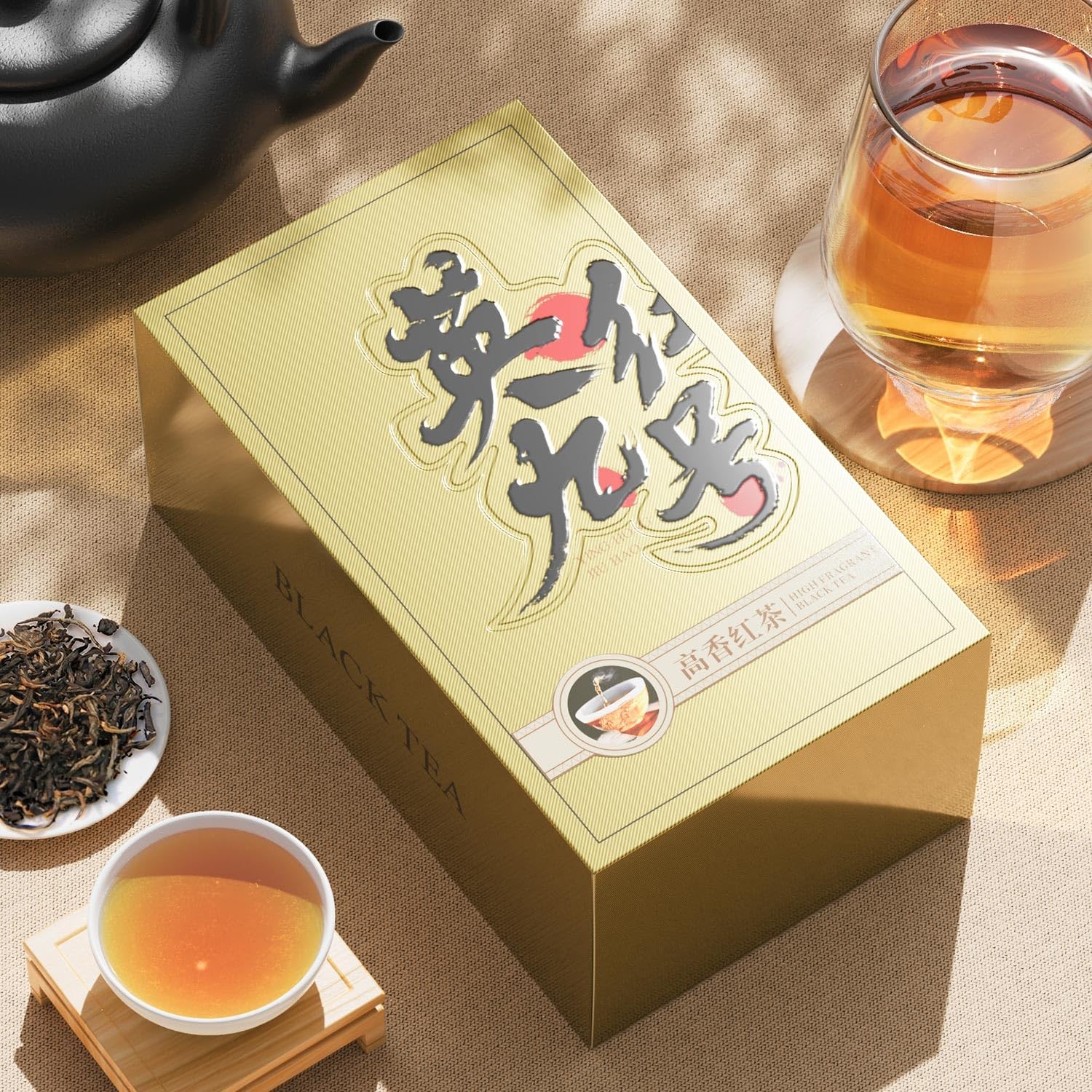 Black Tea Loose Leaf Sampler Gift 6 Pack Rich Smooth Full-Bodied Flavor gallery