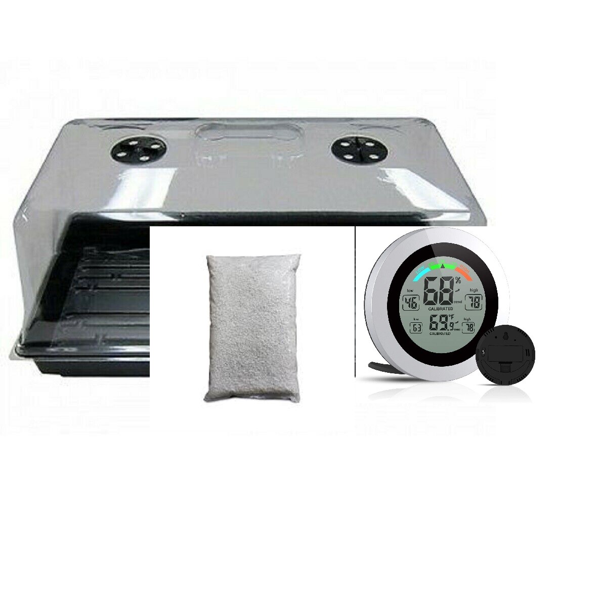 MUSHROOM Vented Humidity Dome FRUITING INCUBATING CHAMBER Kit Tray H DUTY [DKU] gallery