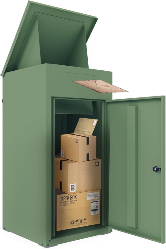 Large Package Delivery Box Storage Parcel Delivery Lockable Home Drop Container gallery