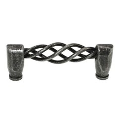 Zurich Pewter 3″ Ctr Cabinet Bar Pull Birdcage Handle K1300-SIM