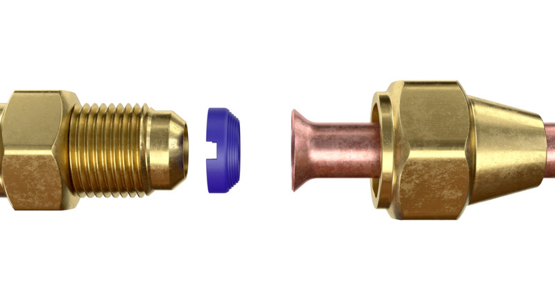 DIY Flare Seal Ductless Mini Split Pack HVAC stop Flare leaks FlareSeal MSP-0406 gallery