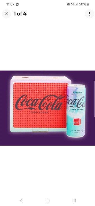 Coca-Cola Zero K-Wave K Pop Limited Edition Specialty Box gallery