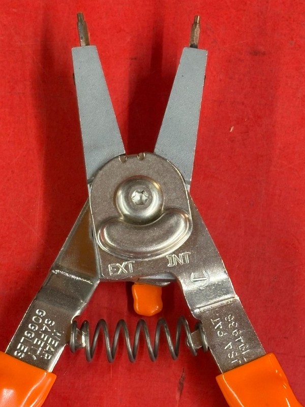 LANG TOOLS 1434 "QUICK SWITCH" INTERNAL & EXTERNAL SNAP RING PLIERS USA MADE gallery