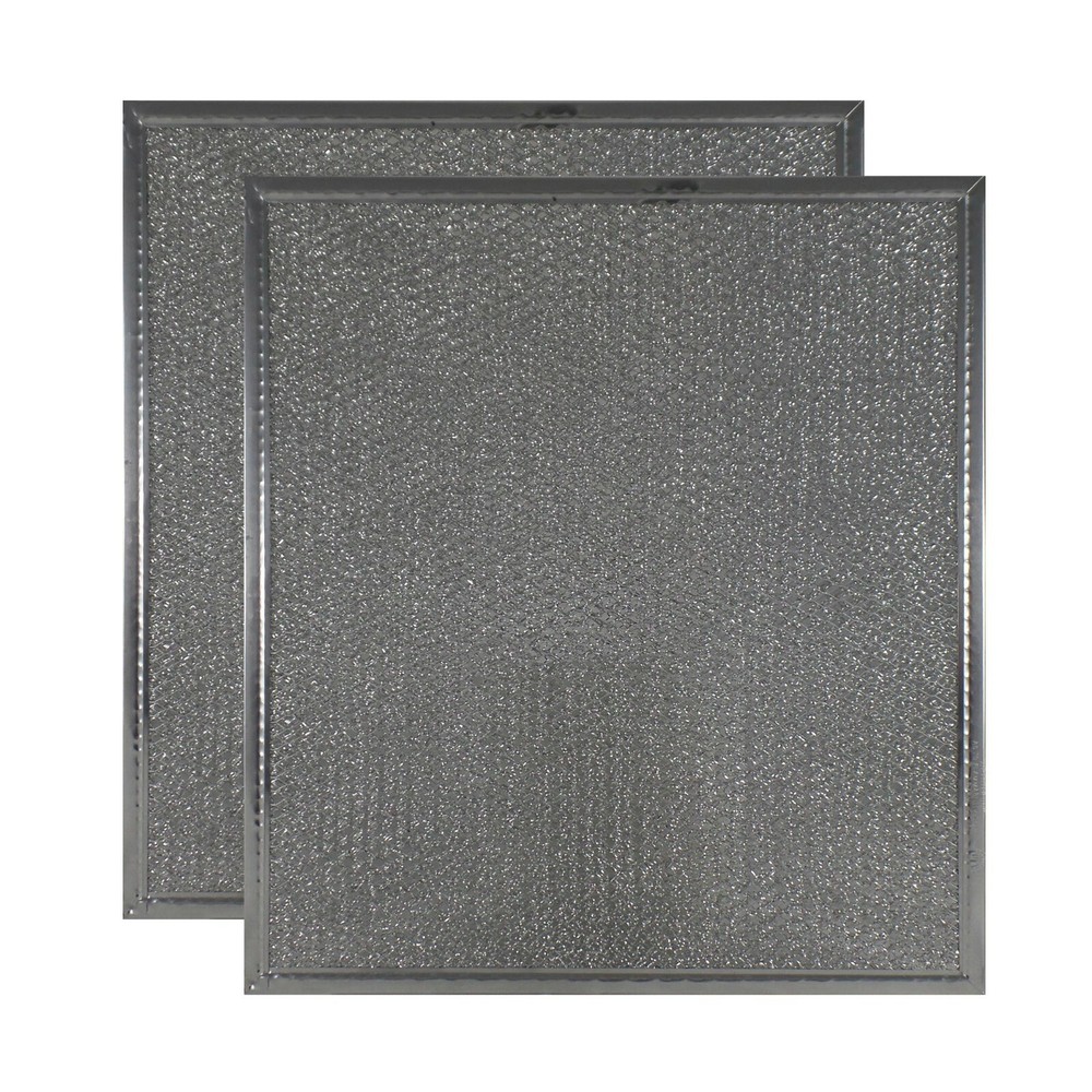 (2 Pack) Compatible with GE WB2X8422 Aluminum Mesh Grease Range Hood Filters