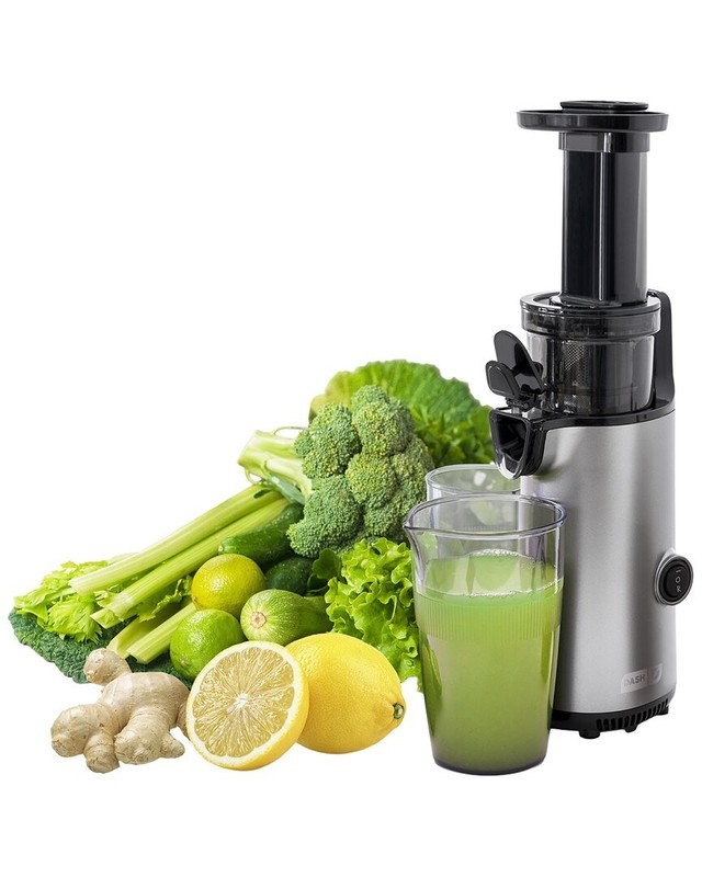Dash Compact Cold Press Power Juicer Grey gallery