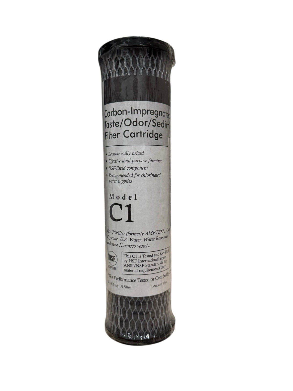 USFilter Carbon-Impregnated Cellulose Filter Cartridge Model C1 gallery