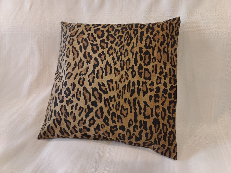 1 RALPH LAUREN ARAGON LEOPARD TOSS PILLOW COVER SHAM (16x16 inch) New gallery