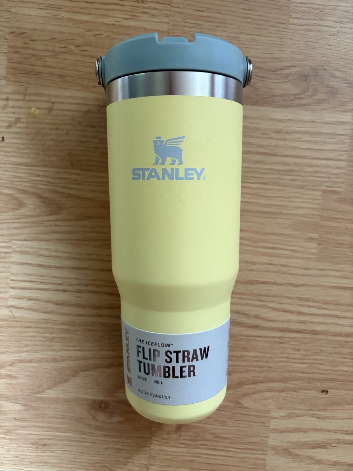 STANLEY The Ice Flow Flip Straw Tumbler 30 Oz 12 Hrs Cold color: Pomelo new gallery