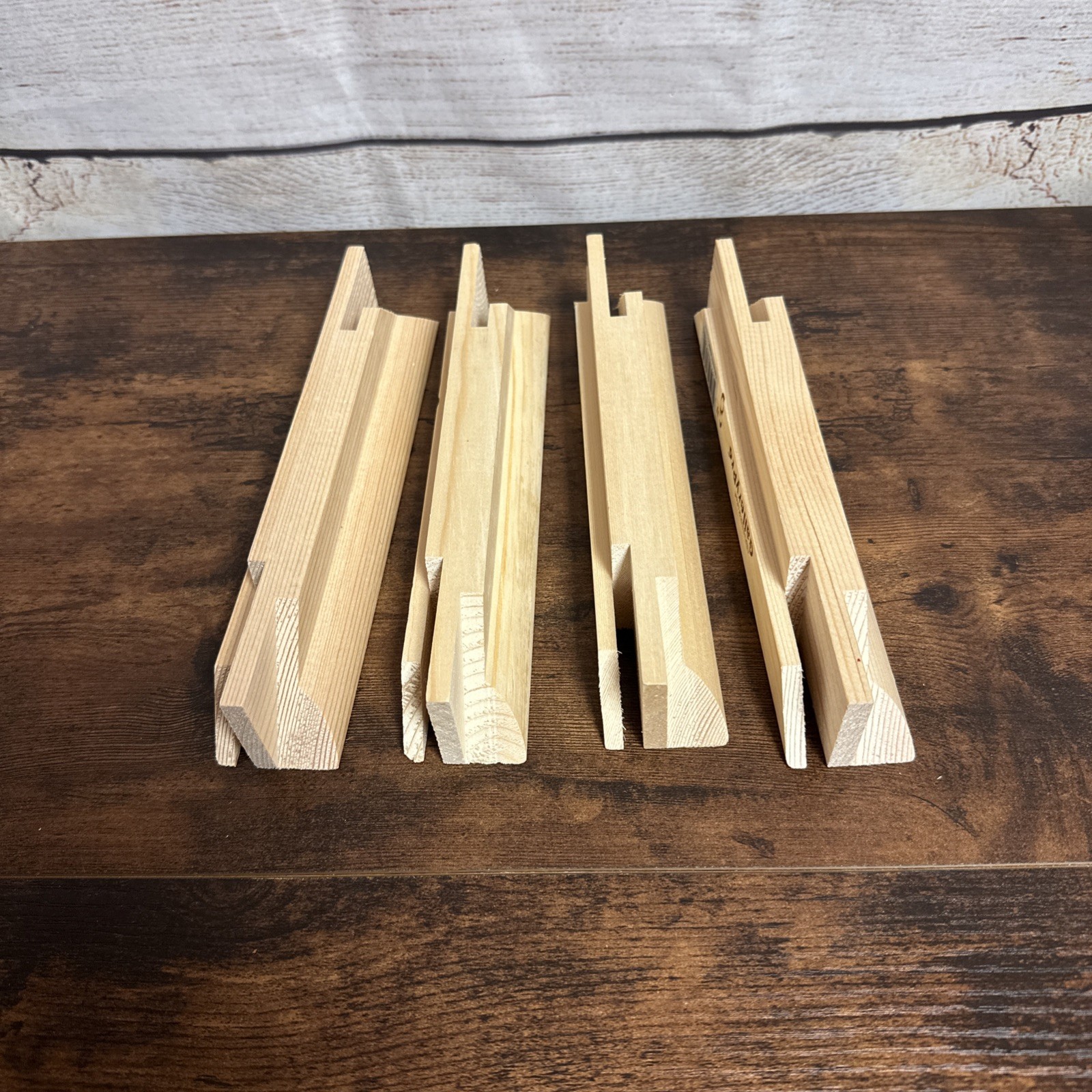 Gallery Pro 8” Gallery Style Stretcher Bar Creative Mark Wood New Lot Of 4 gallery