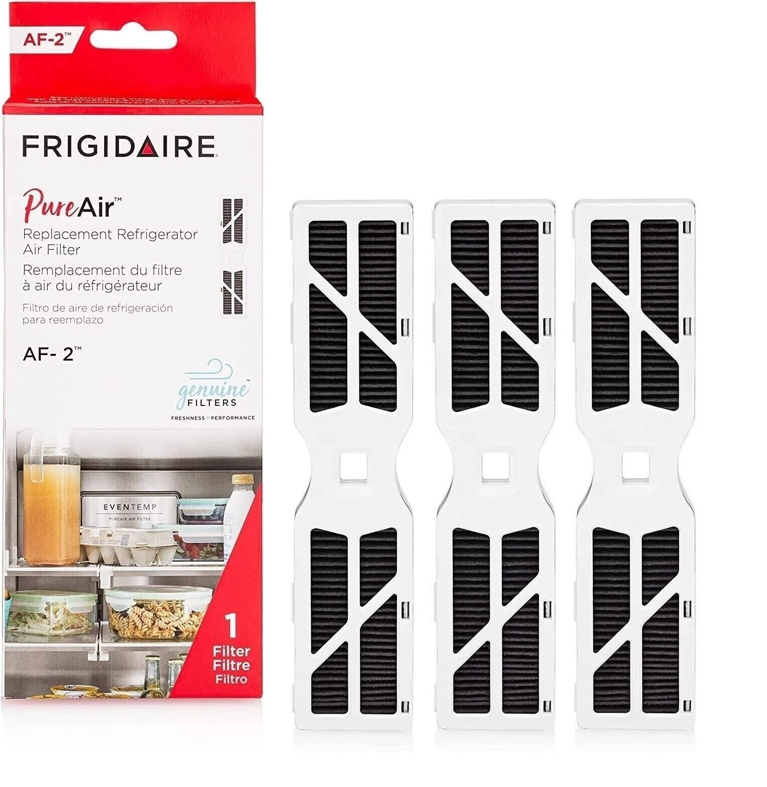 3 Pack FRGPAAF2 Pureair AF-2 Air Filter Compatible with Frigidaire FRGPAAF2 PAI gallery