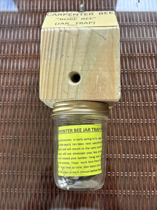 Carpenter Bee Traps *ONE* Rustic Design-Treated Pine (M3212) gallery