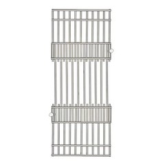 Master Forge 19.5″ x 7.75″ Expandable Stainless Steel Grilling Grate – Universal