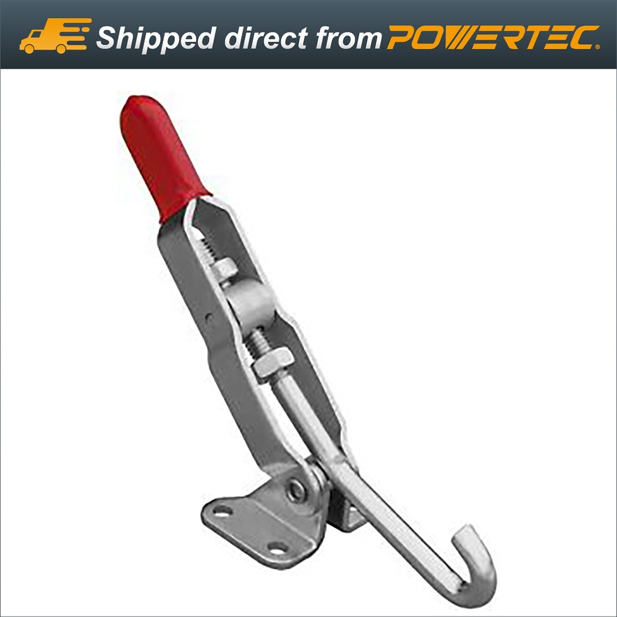 POWERTEC Hook Type of J Hook Toggle Clamp, 375 lbs Capacity Number, 451(20308) gallery