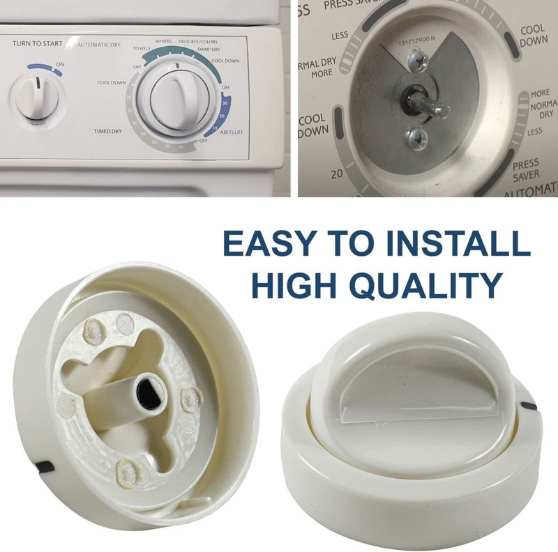 HQRP Dryer Timer Knob Switch for Frigidaire CR FE FG FS GL GS LE LF LG NG Series gallery