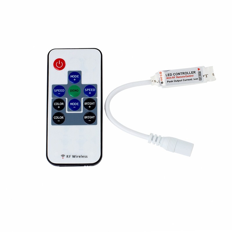 20/24/44Key IR/RF/WiFi/Bluetooth Controller Music Remote for RGB LED Strip Light gallery