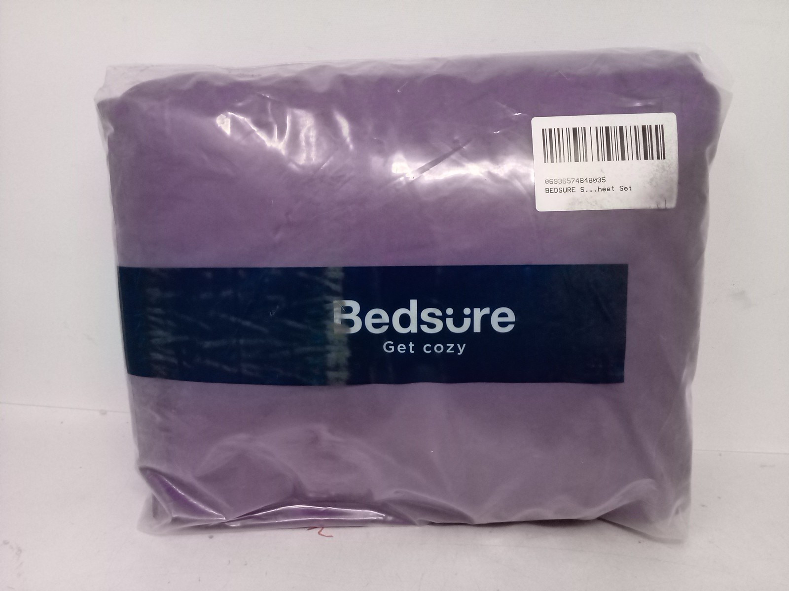 Bedsure Get Cozy 100%Polyester Sheet Set Purple {81"w x 98"l } gallery