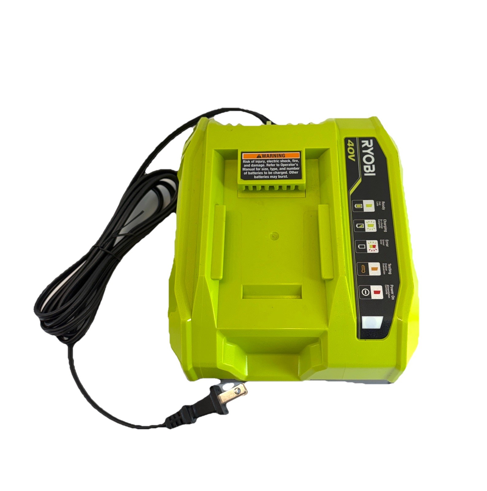 Ryobi 40V Lithium Ion Rapid Charger Genuine OEM Model OP406VNM gallery